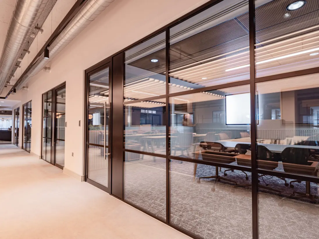 Partitions for corporate offices